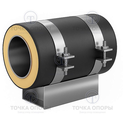 Скользящая опора СПОк 920/1100.200 подкладная канальная для труб в ППУ