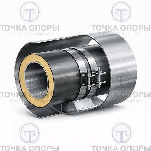 Скользящая опора для прокладки в футляре трубы ППУ Ду133/225/478